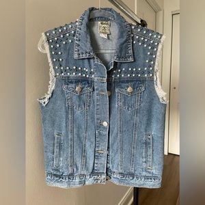 Vocal jeans vest